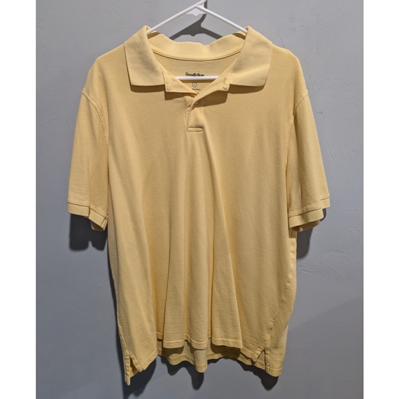 DONATING 1/20/25 BOGO Goodfellow & Co Yellow Polo - Picture 2 of 4